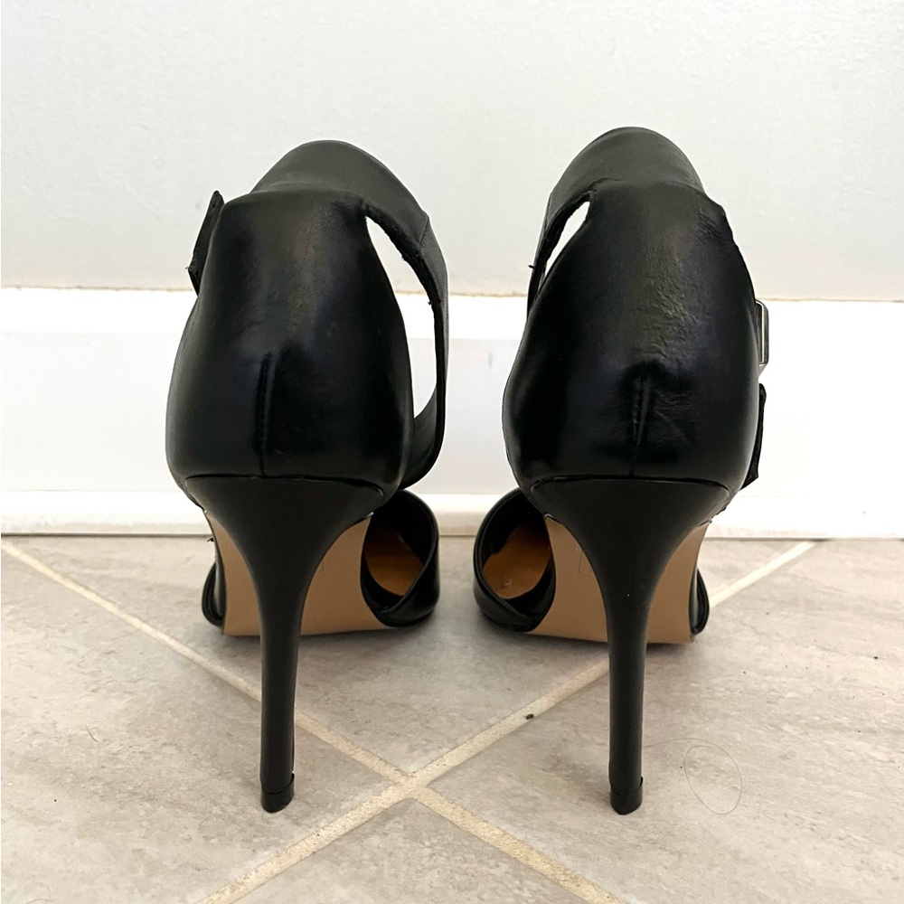 dolce vita black pumps cuff heels - Picture 6 of 7